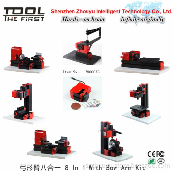 Factory Sales hot sale 8 In 1 kit With Bow Arm for hobby amateur model maker
